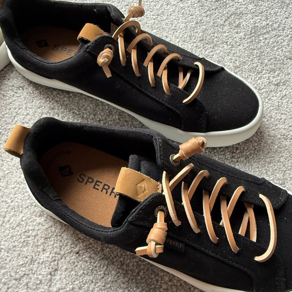BRAND NEW Sperry black size 8 women’s shoes Brand new without box - Picture 2 of 3
